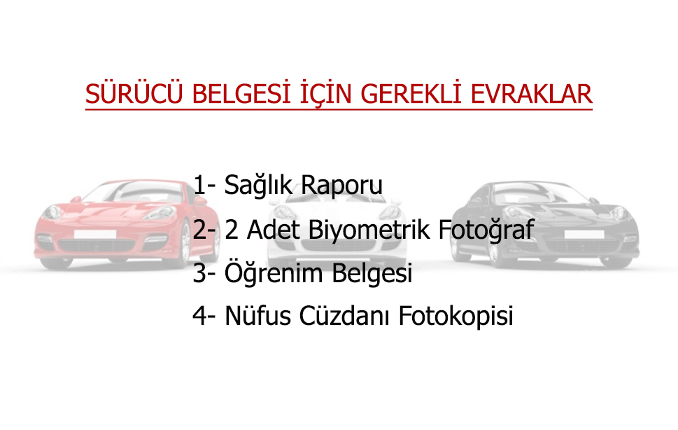 ankara sürücü kursu kayıt için gerekli evraklar esat sürücü kursu çankaya sürücü kursu
